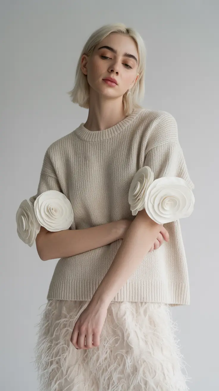 Winter birthday outfit 2025-2026 Cozy With Sculptural Details