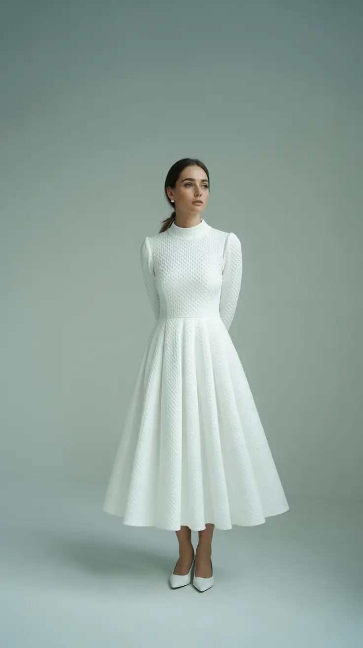 winter birthday outfit 2025-2026 Timeless White Grace