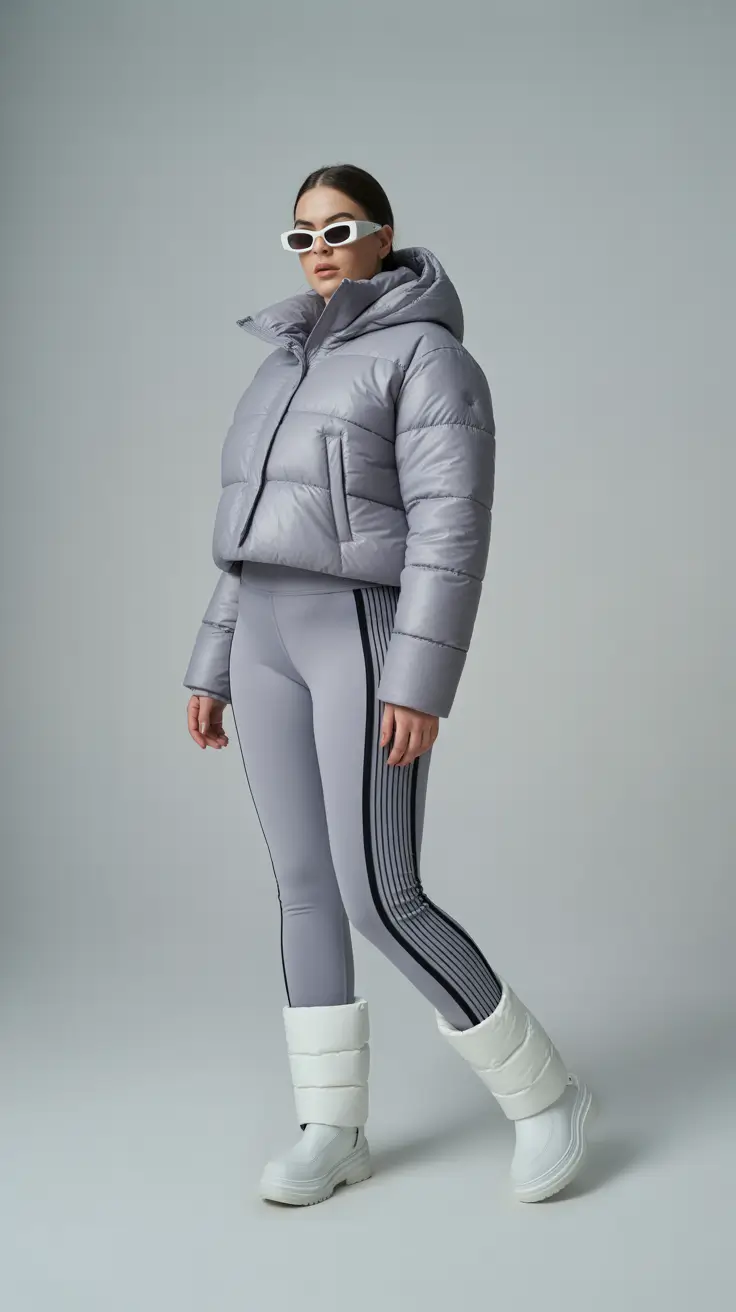 plus size winter outfits 2025-2026 Futuristic Athleisure for the Bold