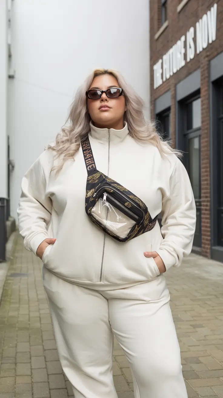plus size winter outfits 2025-2026 Streetwear Cozy With a Statement Sling