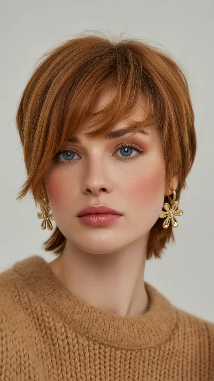 winter hair colors auburn 2025-2026 Chestnut Auburn Layers