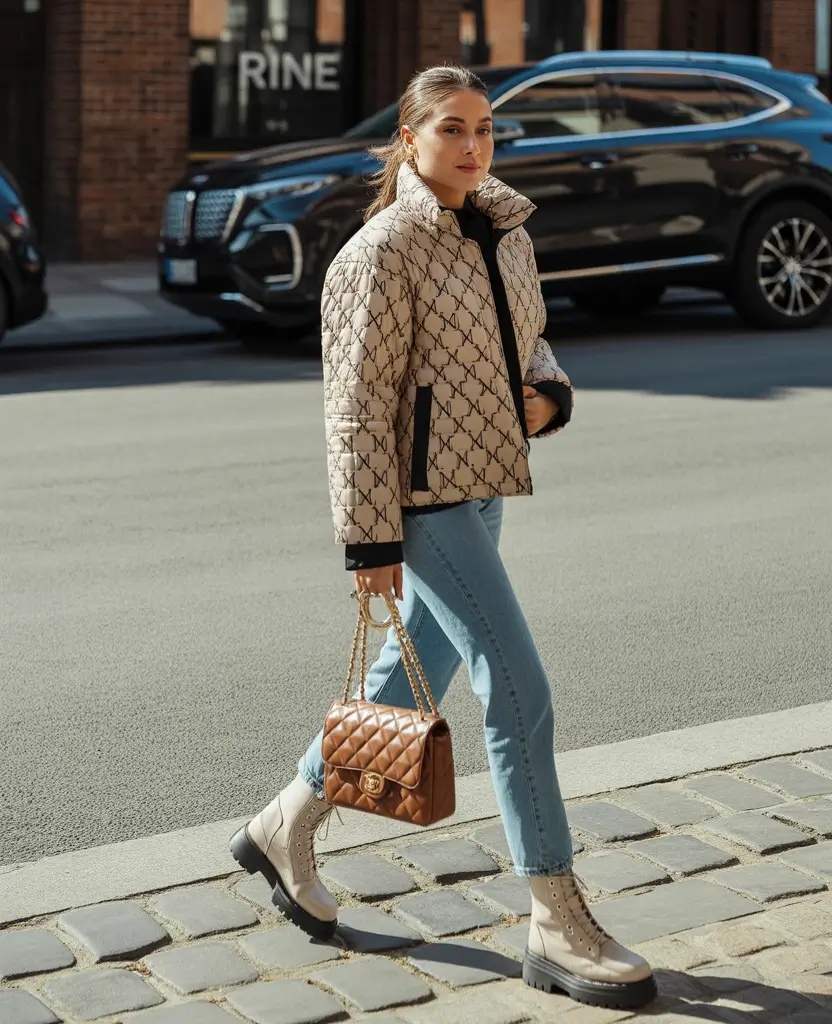 winter fashion outfits 2025-2026 Designer Meets Downtown Utility