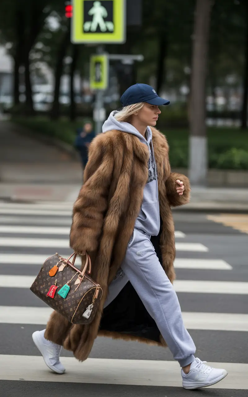 winter fashion outfits 2025-2026 Luxury Athleisure with a Twist