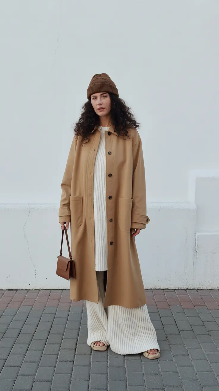 winter outfit inspo 2025-2026 Soft Neutrals for Everyday Comfort