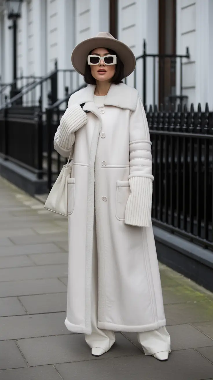 winter outfit inspo 2025-2026 Snow Queen Minimalism
