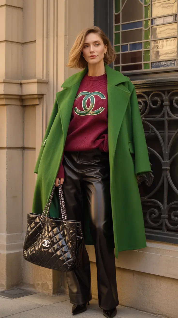 trendy winter outfits 2025/2026 Holiday Chic with a Parisian Twist