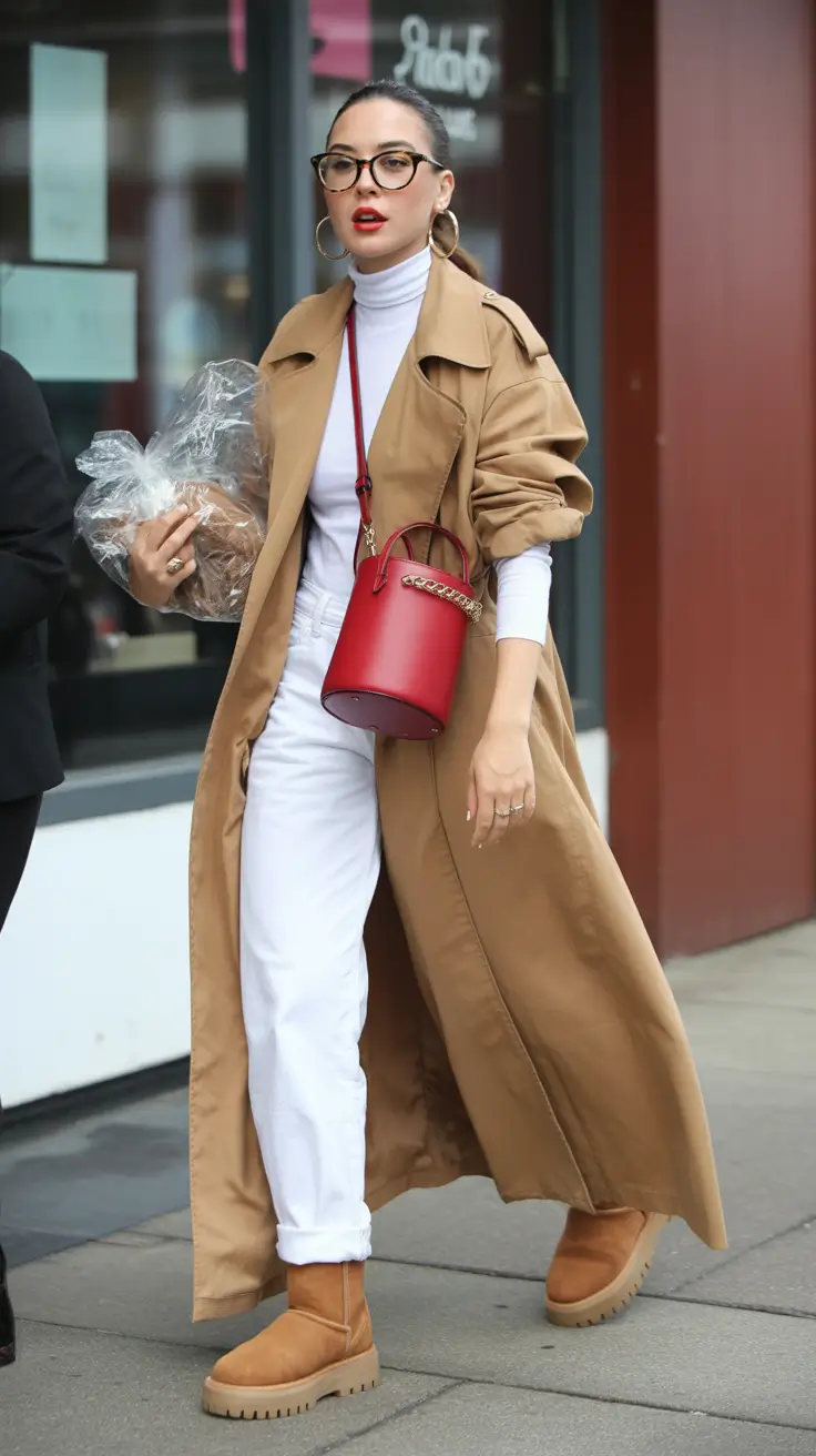 uggs outfit 2025 Modern Classic in the City