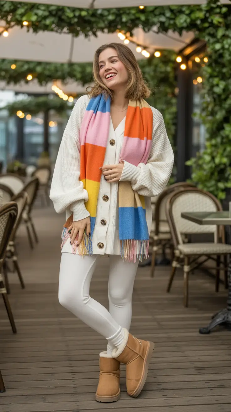 uggs outfit 2025 Bright Scarves, Big Smiles