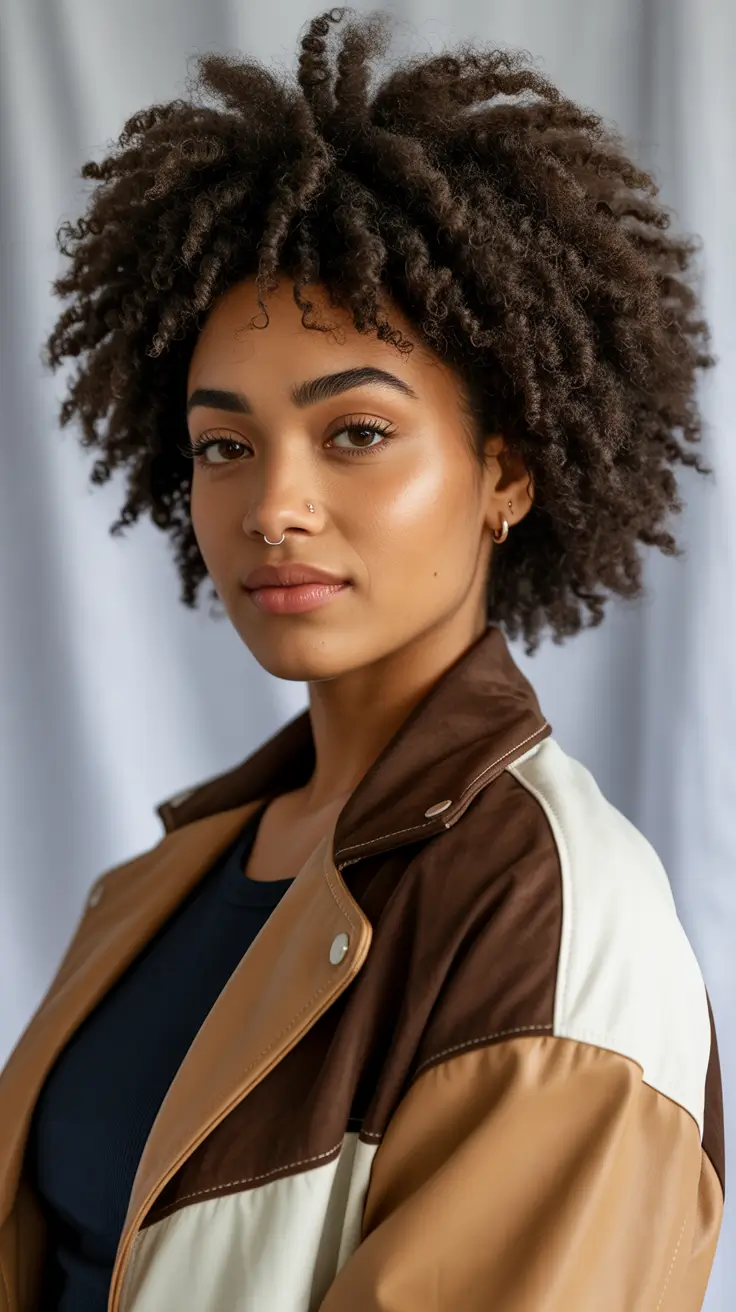 winter hair colors for brown hair 2025-2026 Natural Texture with Dimensional Depth