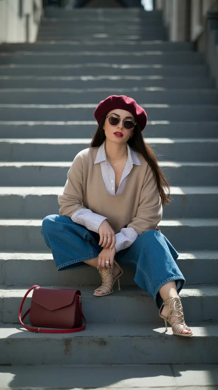 Winter Curvy Outfit Ideas 2025 - 2026: Casual, Classy & Plus Size Jeans Inspo for Cold Days