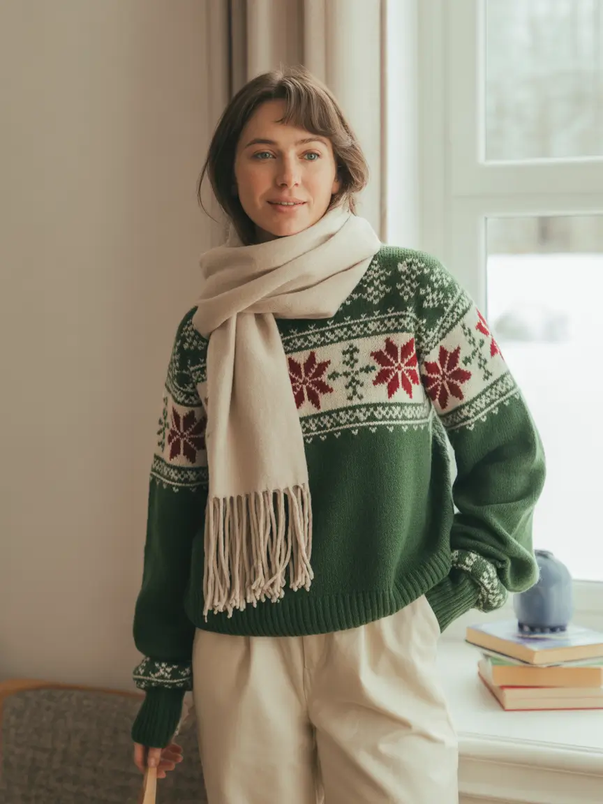 winter fashion inspo 2025 Cabin-core in full bloom
