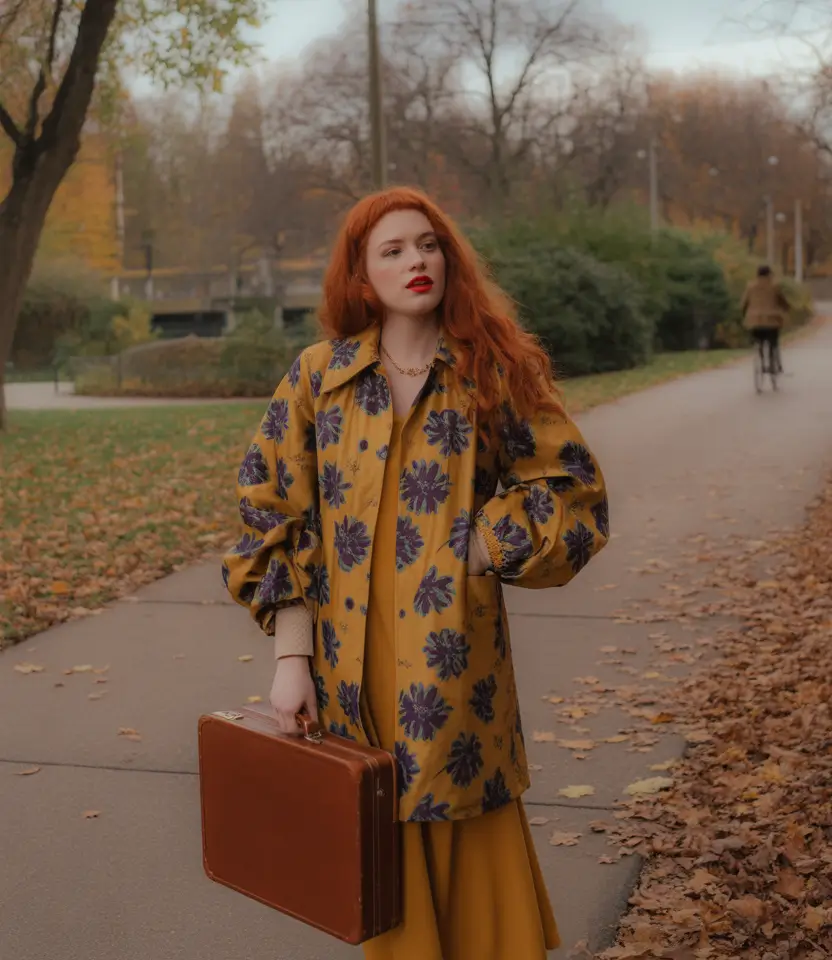 winter fashion inspo 2025 Botanical elegance for moody days