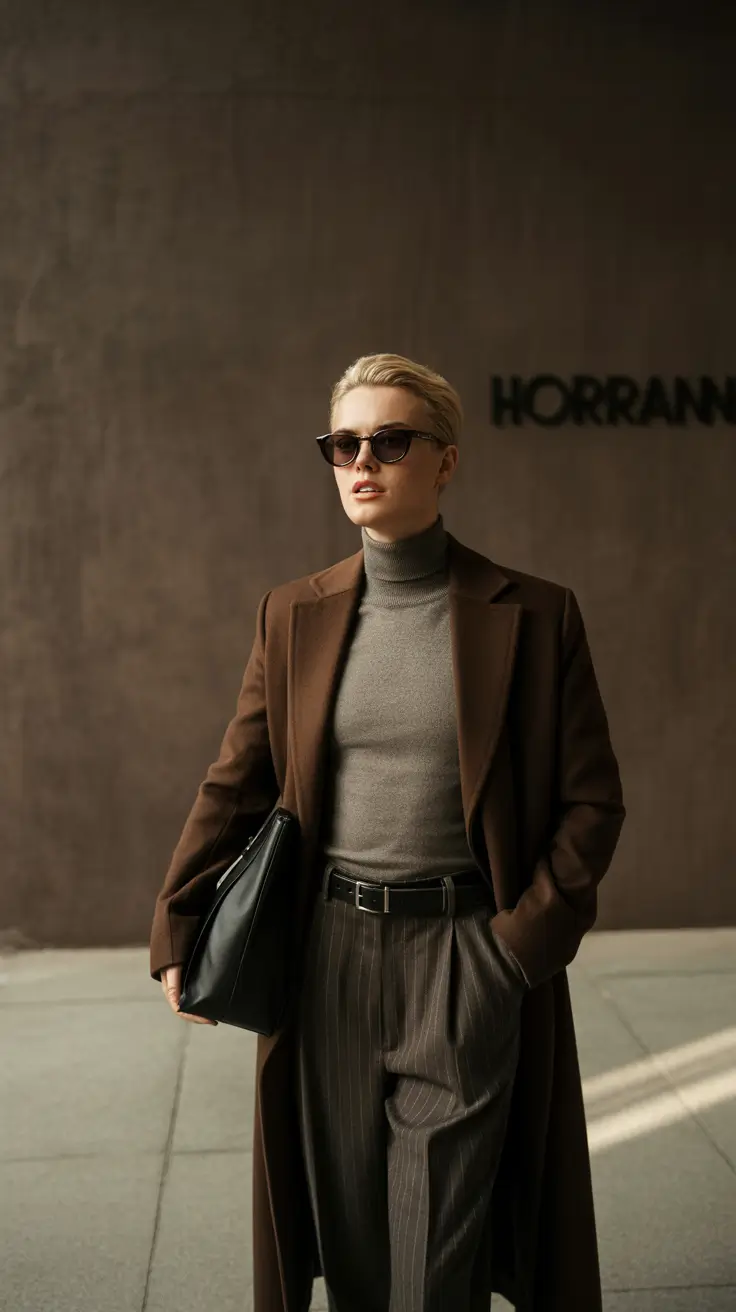 nyc winter outfits 2025-2026 Timeless Neutrals with a Power Twist