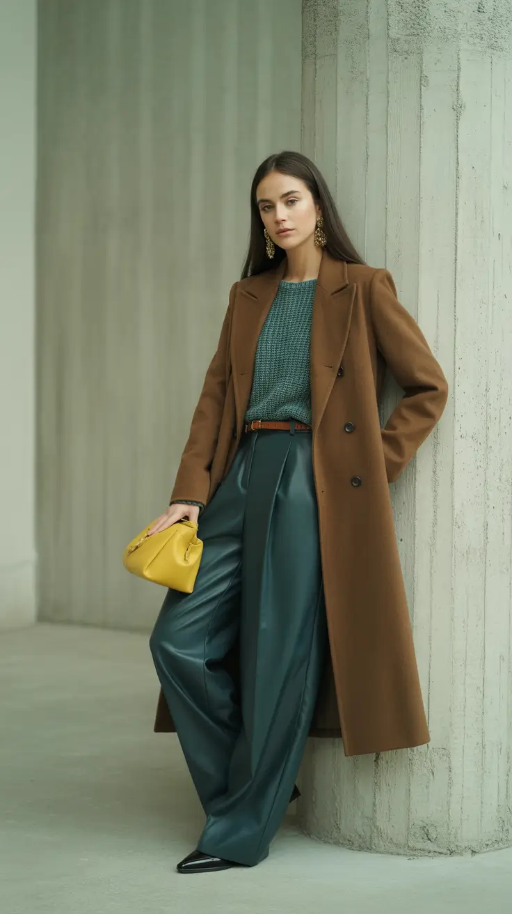 nyc winter outfits 2025-2026 Unexpected Pairings in Jewel Tones