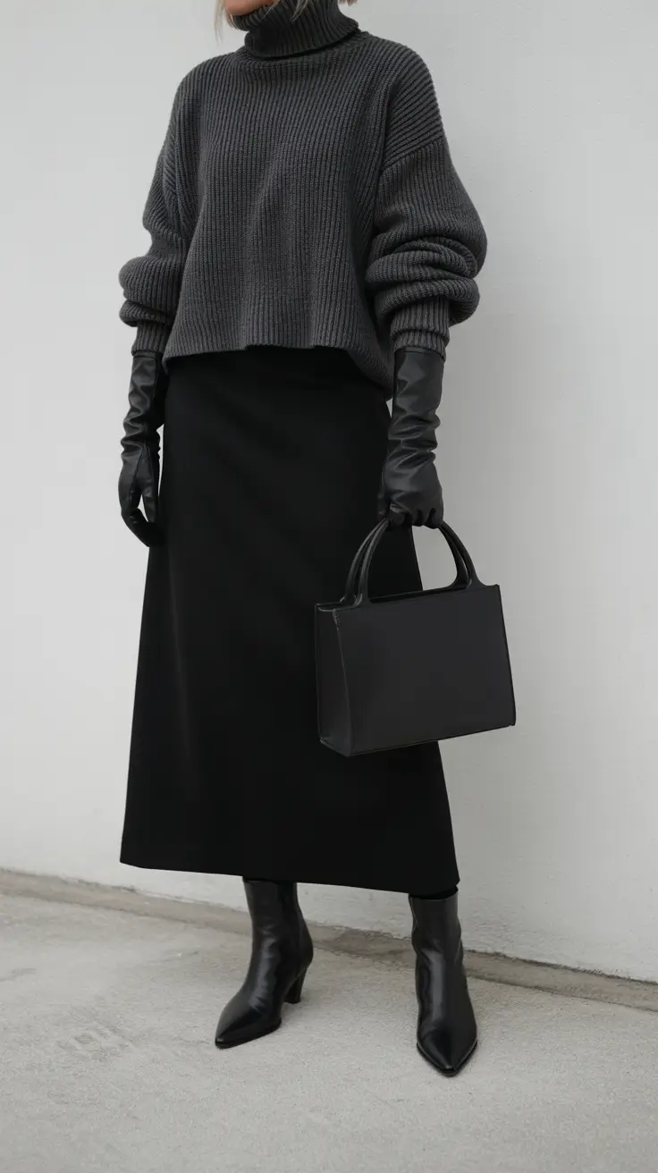 nyc winter outfits 2025-2026 Minimalism with Drama