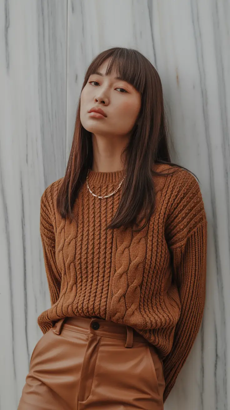 nyc winter outfits 2025-2026 Earthy Textures with Modern Ease