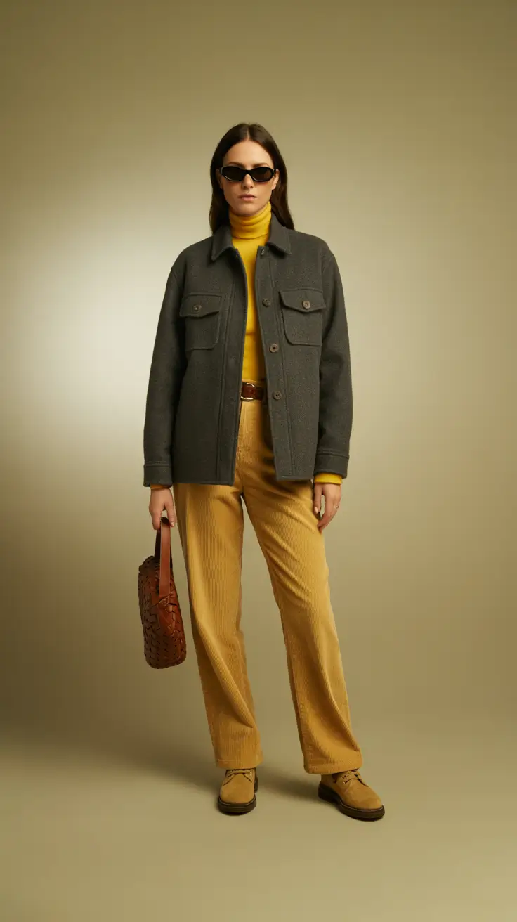 winter fits 2025-2026 Retro Corduroy Revival