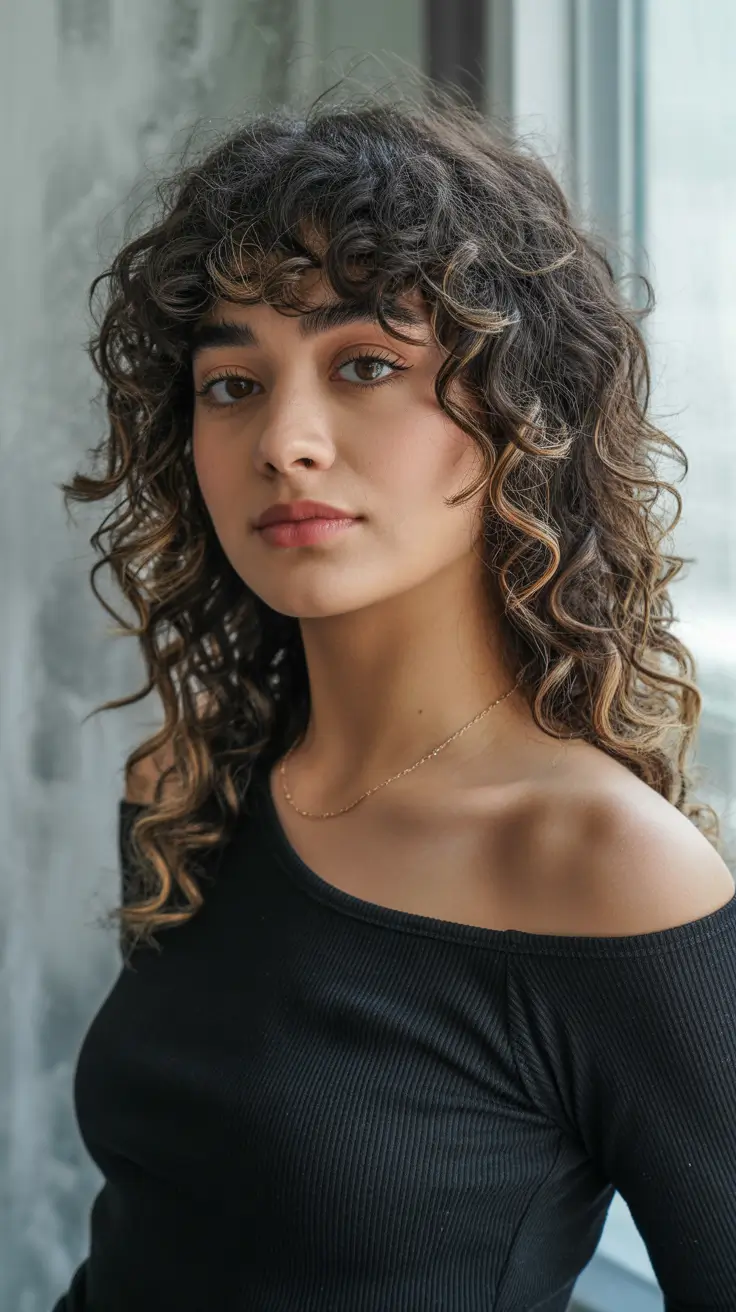 winter hair colors 2025-2026 for brunettes Balayage Caramel Highlights on Dark Base