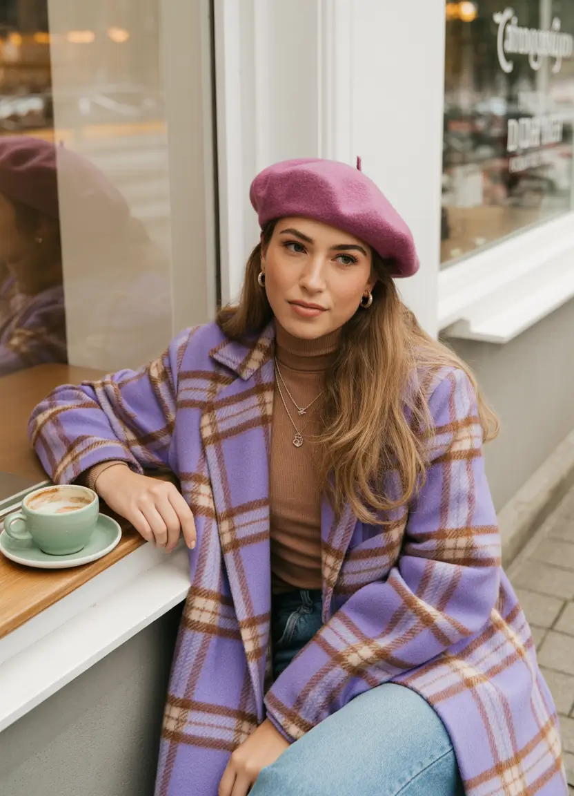 winter outfits aesthetic 2025-2026 Parisian Whisper: Soft Glam, Sharp Details