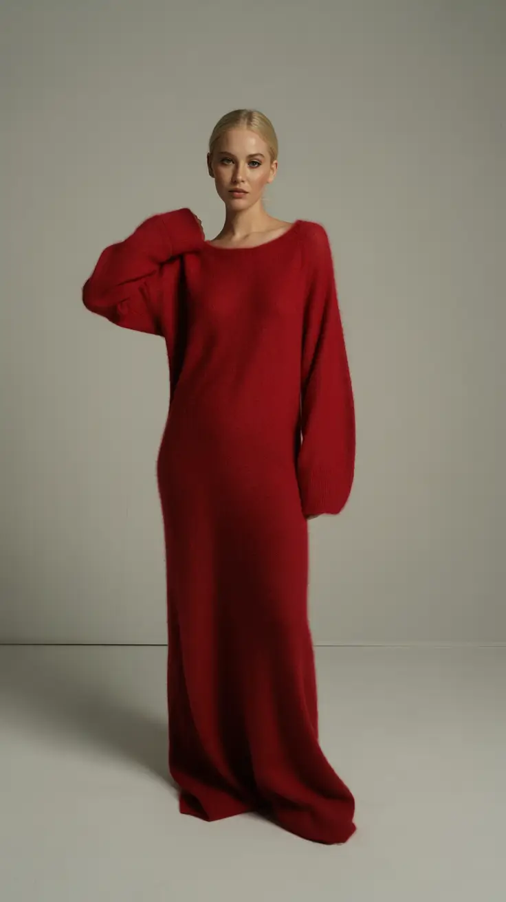 winter outfits cold 2025-2026 Crimson Winter Statement