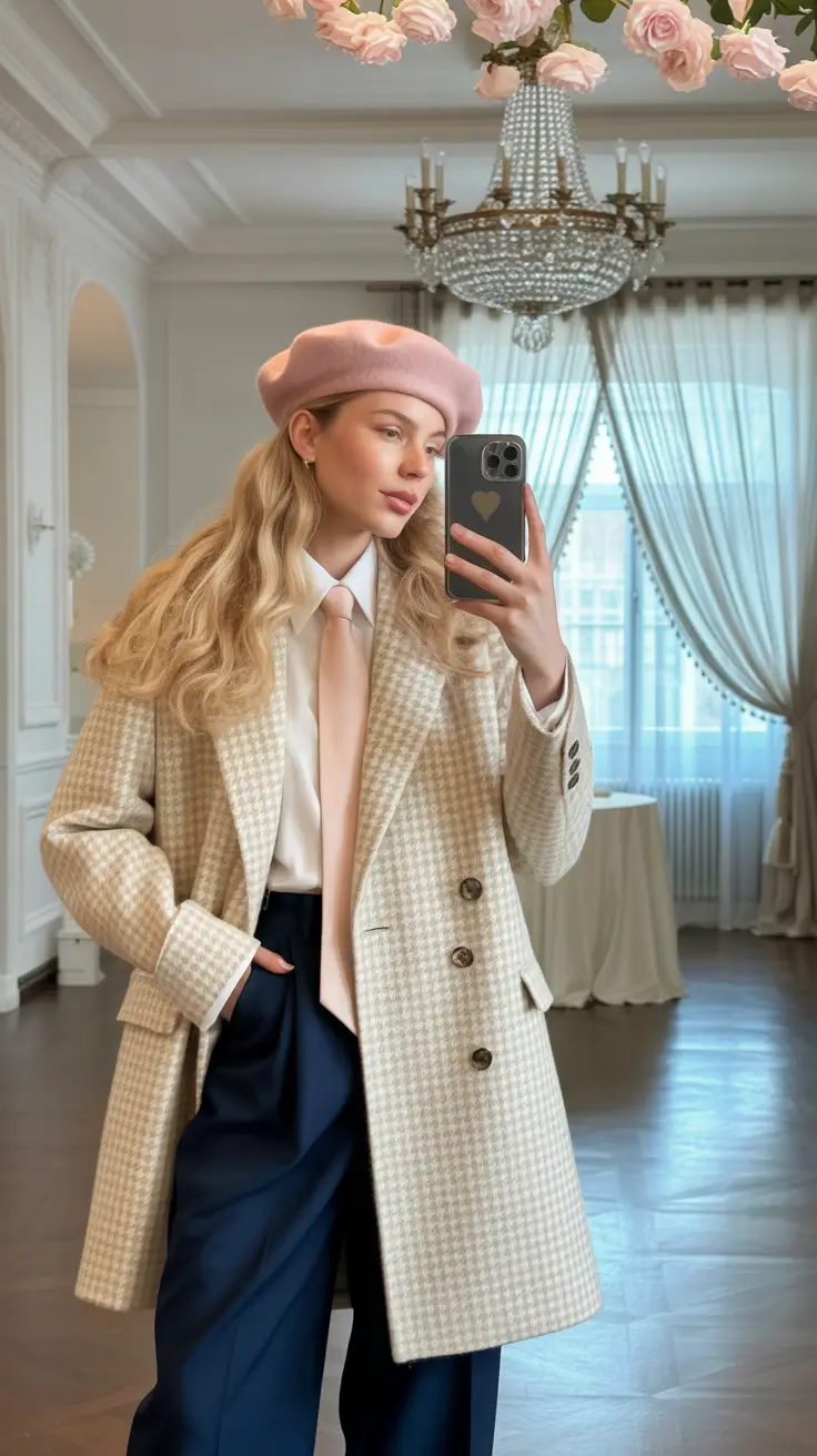 winter outfits inspiration 2025 Soft Girl Academia Goes Formal