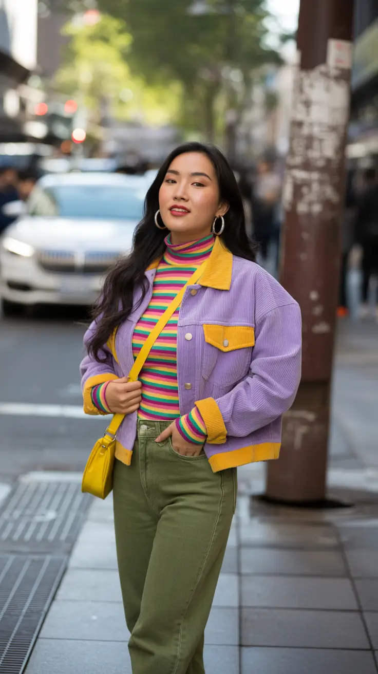 winter outfits inspiration 2025 Playful Retro Street Style