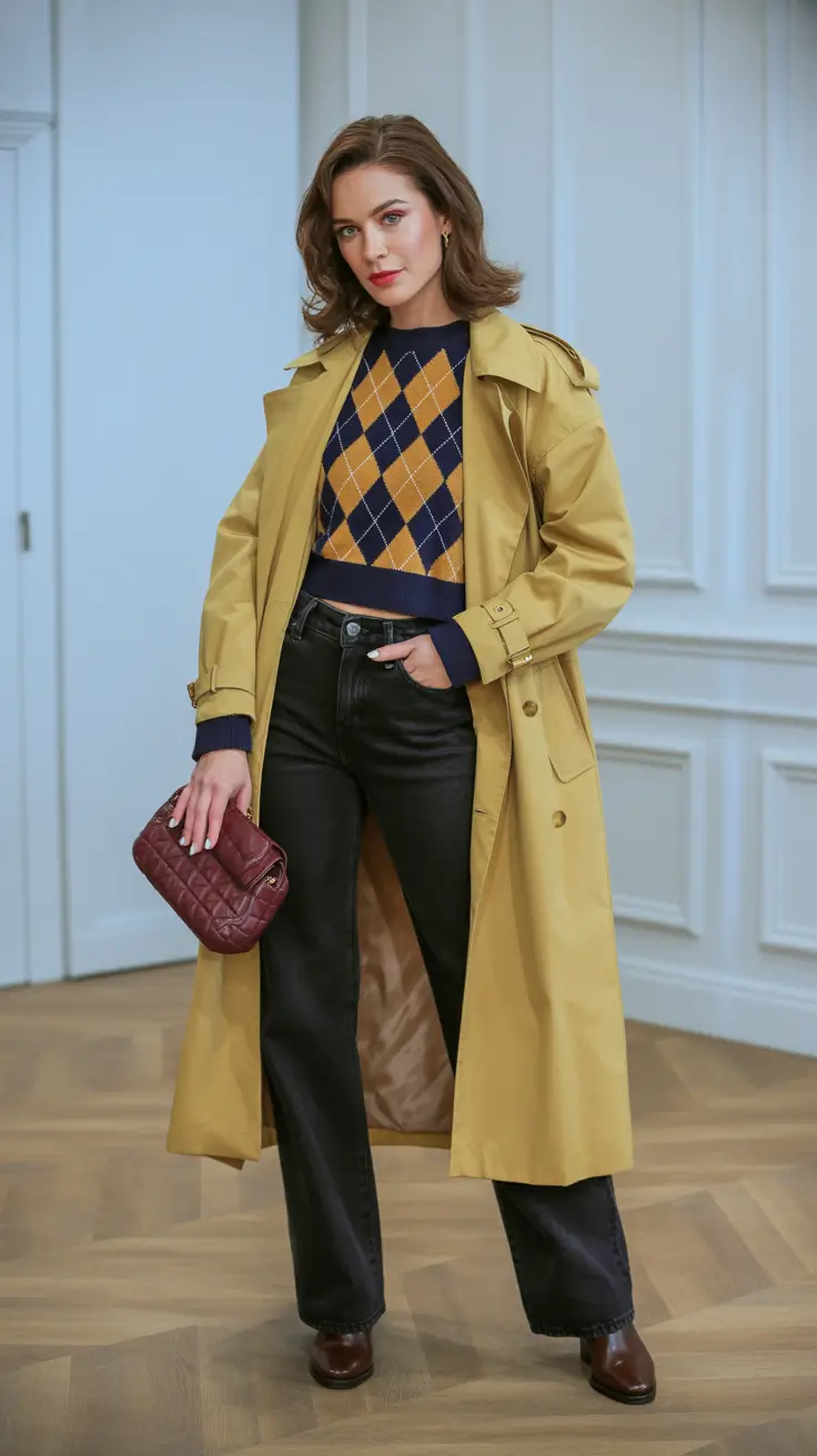 winter work outfits 2025-2026 Academic Chic With a Modern Twist