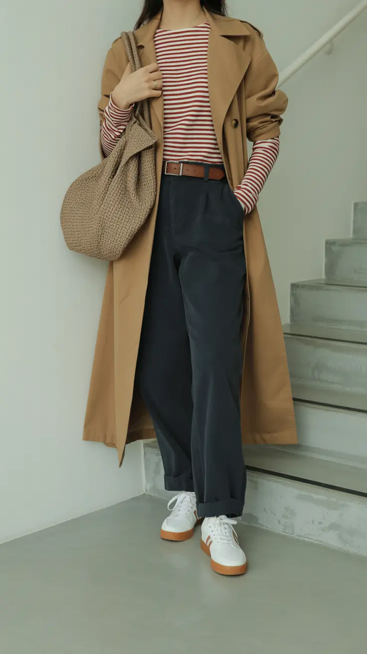 winter work outfits 2025-2026 French-Inspired Utility for Workdays