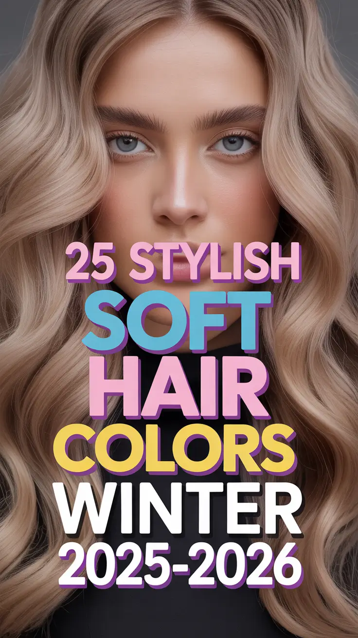 Stylish Soft Hair Colors Winter 2025–2026: Best Ideas and Inspo