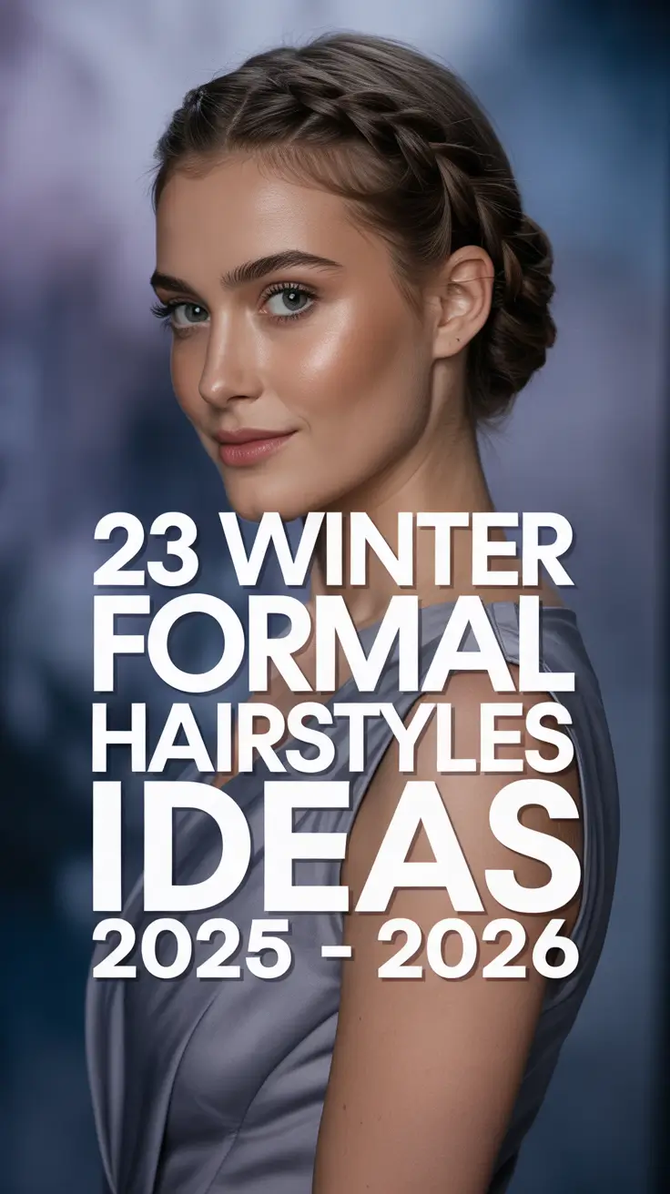 Winter Formal Hairstyles Ideas 2025–2026: Elegant, Easy & Cute Looks for Every Hair Type
