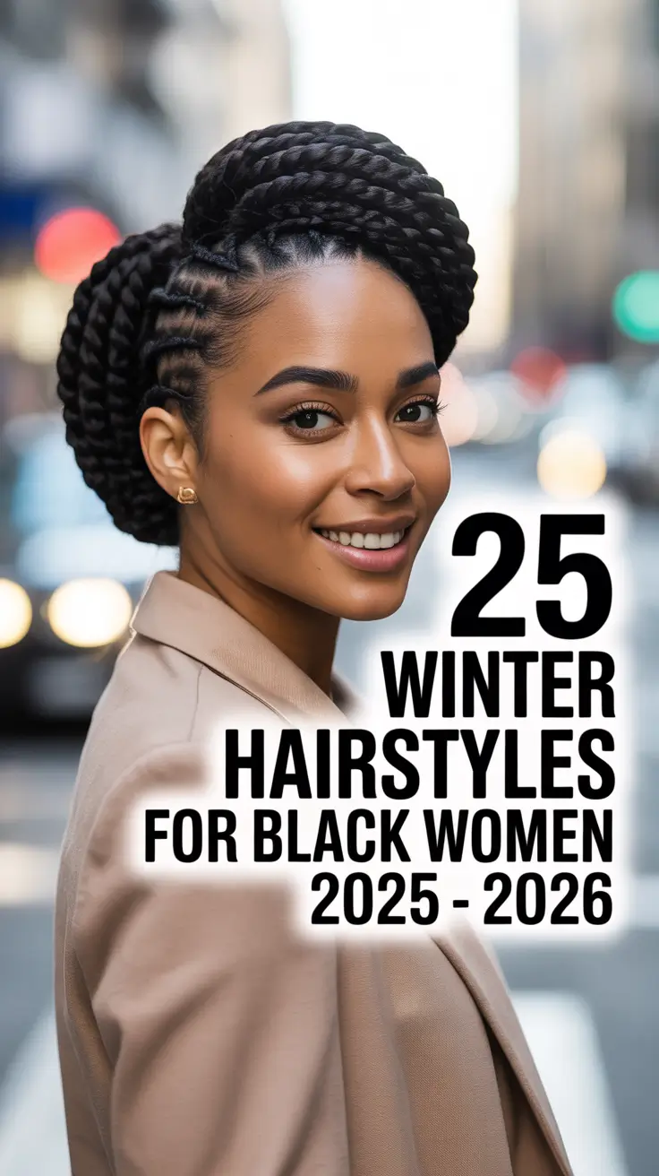 Winter Hairstyles for Black Women 2025–2026: Elegant, Natural & Protective Hair Trends to Try This Season