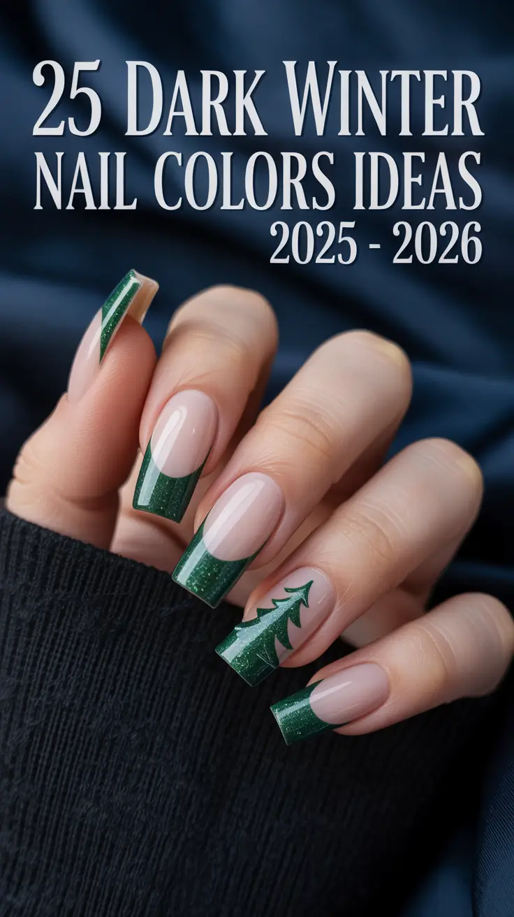 Dark Winter Nail Colors Ideas 2025–2026: Chic Nail Designs, Seasonal Palette & OPI Inspirations