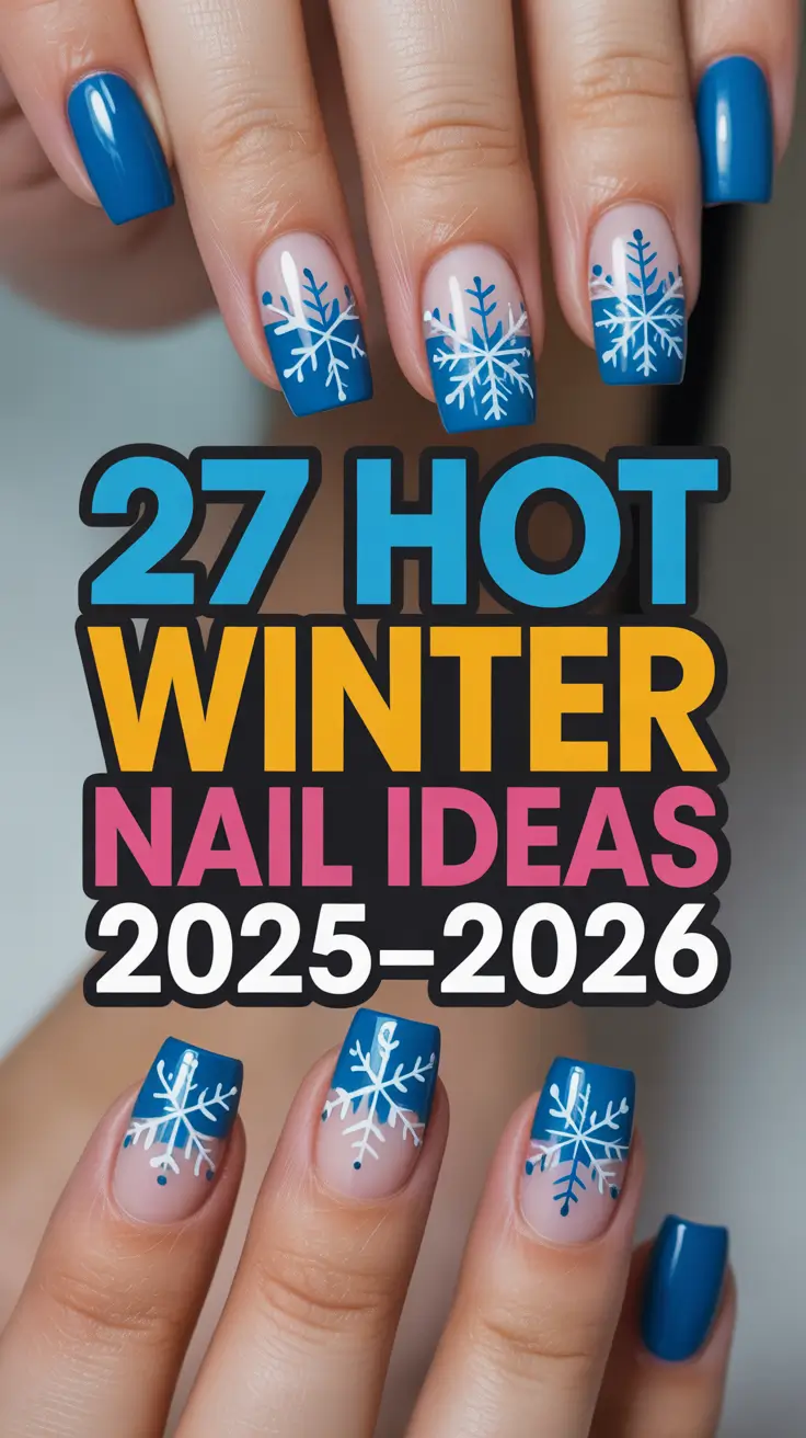 Hot Winter Nail Ideas 2025–2026: Classy, Cute & Trendy Manicures for the Cold Season