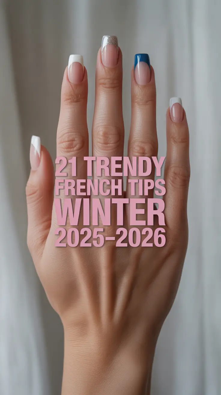 Trendy French Tips Winter 2025–2026: Classy Winter French Tip Nails Inspo You’ll Love