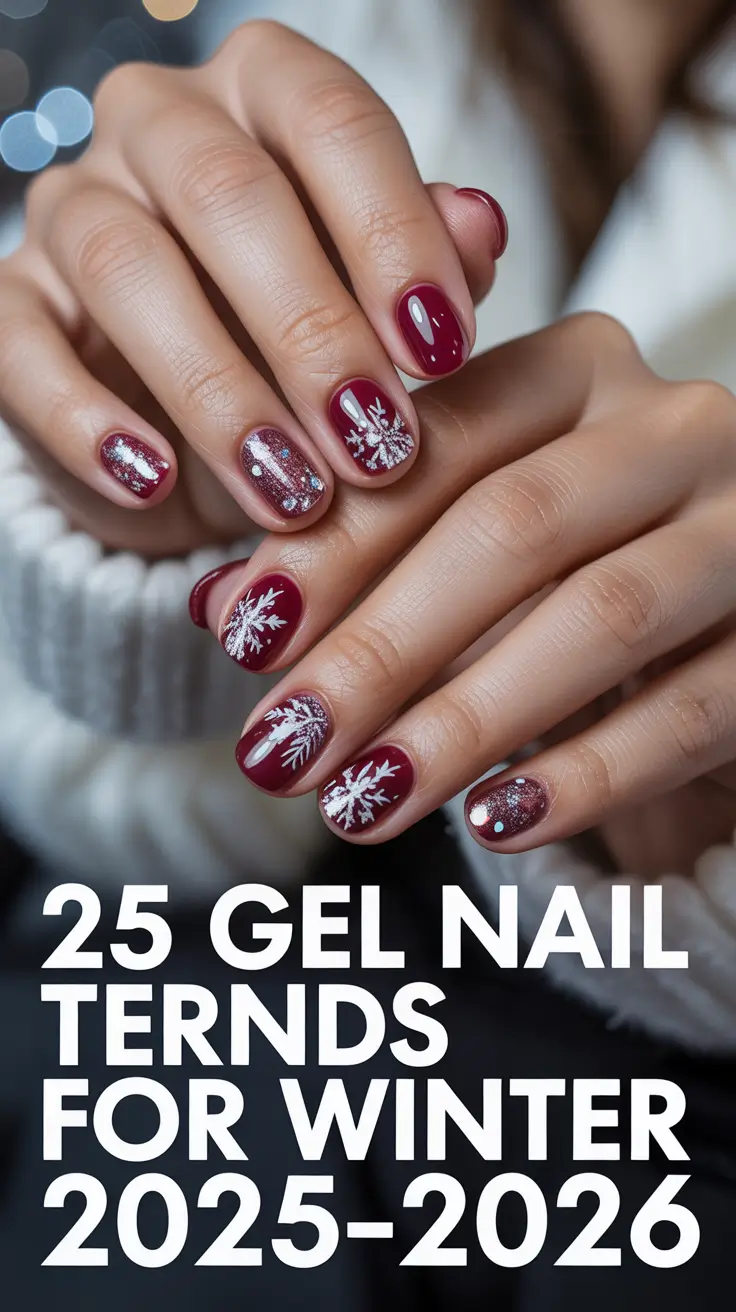 Gel Nail Trends for Winter 2025–2026: Chic Colors, Classy Designs & Inspiring Ideas