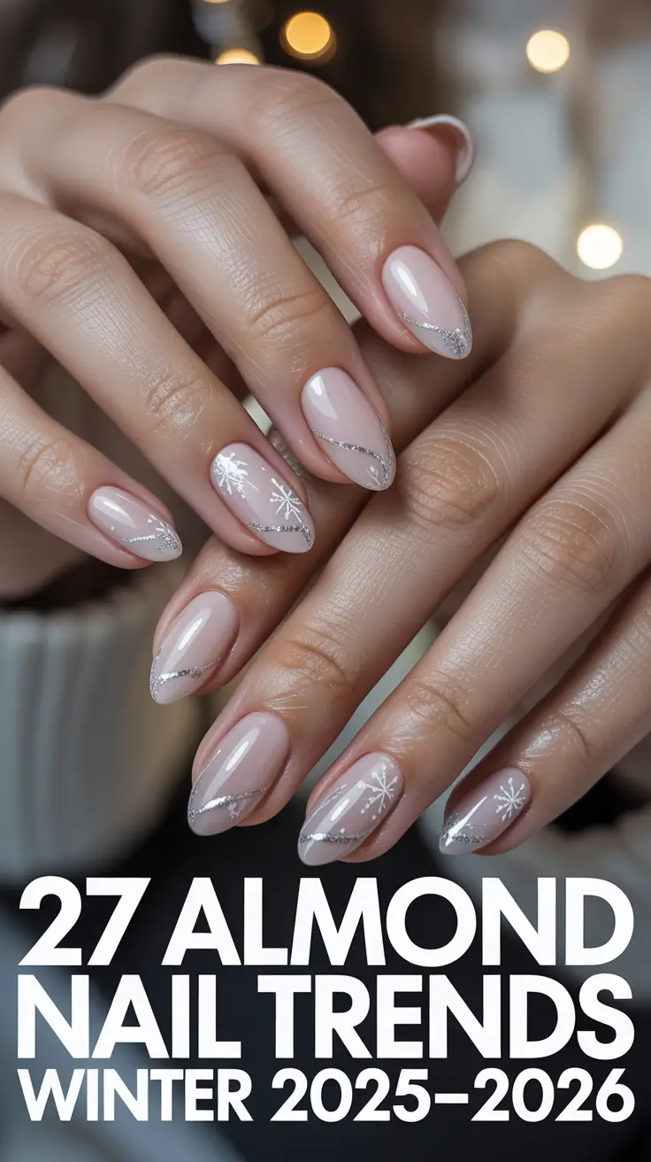 Almond Nail Trends Winter 2025–2026: Classy, Cute & Chic Winter Manicure Ideas to Try Now