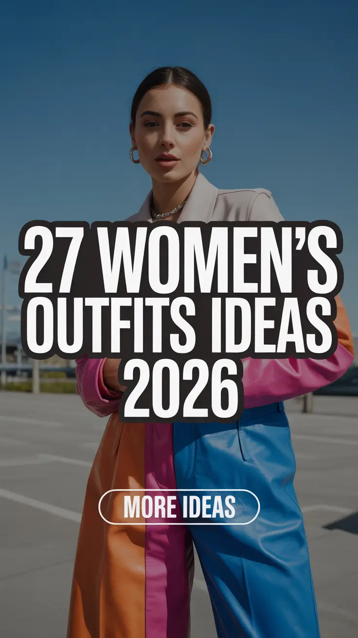 Women’s Outfits Ideas 2026: Smart Casual Looks and Streetwear Balance for the New Season
