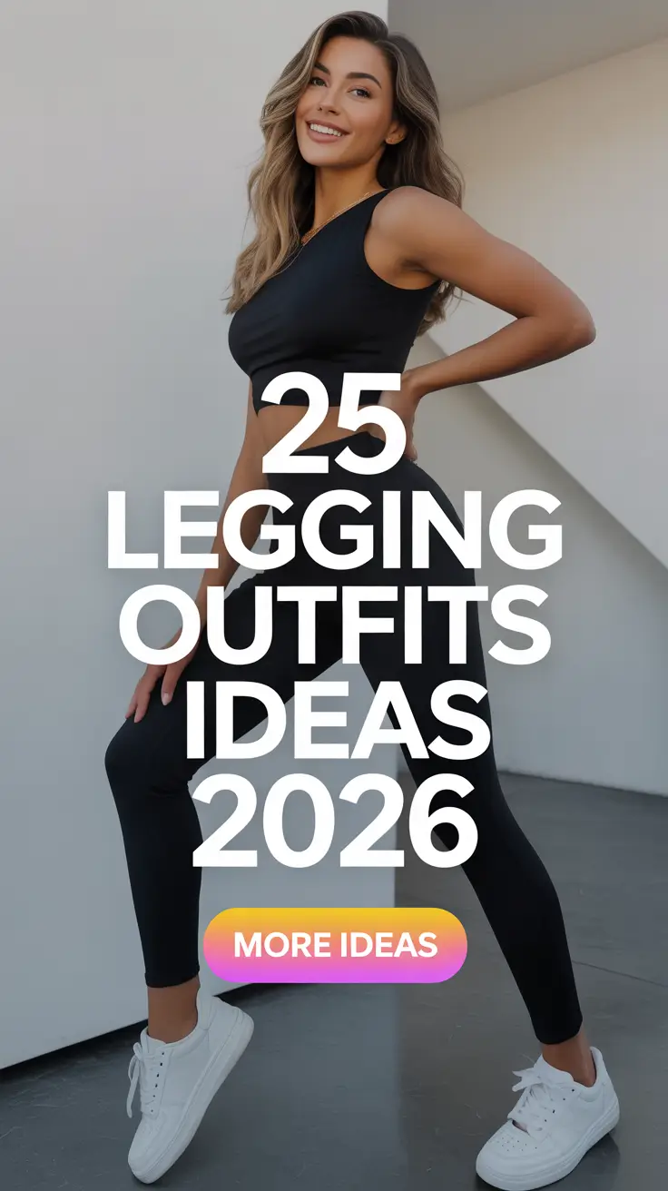 Legging Outfits Ideas 2026: Trendy Looks to Try This Year