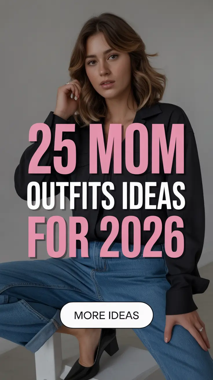 Mom Outfits Ideas for 2026: Chic, Comfy & Modern Looks Every Mom Will Love