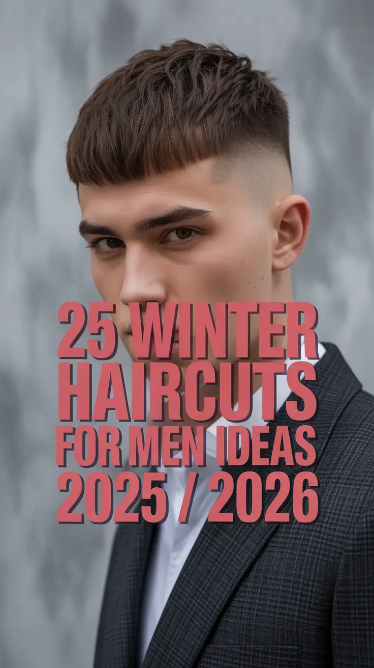 Winter Haircuts for Men Ideas 2025-2026: Trendy, Clean & Stylish Cuts for Every Hair Type