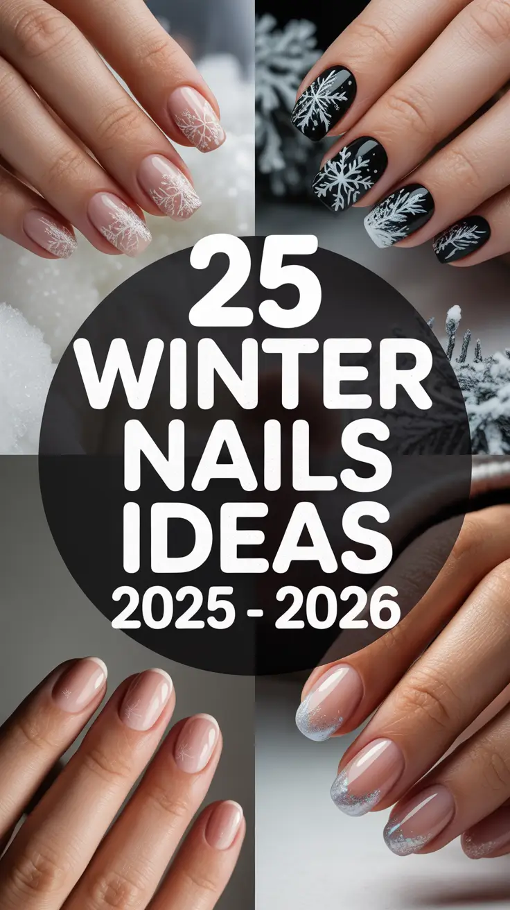 Winter Nails Ideas 2025-2026: Chic Designs, Colors & Inspo for the Cold Season