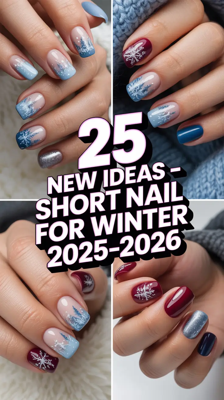 New Ideas – Short Nail for Winter 2025–2026: Cute, Easy & Trendy Designs to Try Now