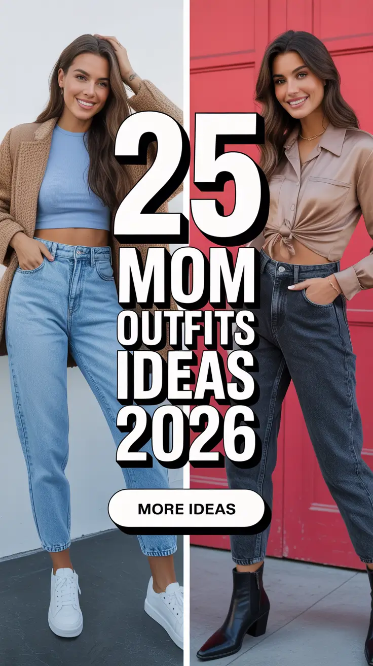 Mom Outfits Ideas for 2026: Chic, Comfy & Modern Looks Every Mom Will Love