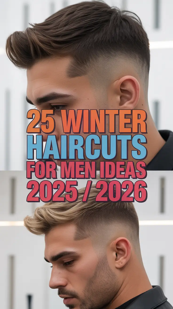 Winter Haircuts for Men Ideas 2025-2026: Trendy, Clean & Stylish Cuts for Every Hair Type