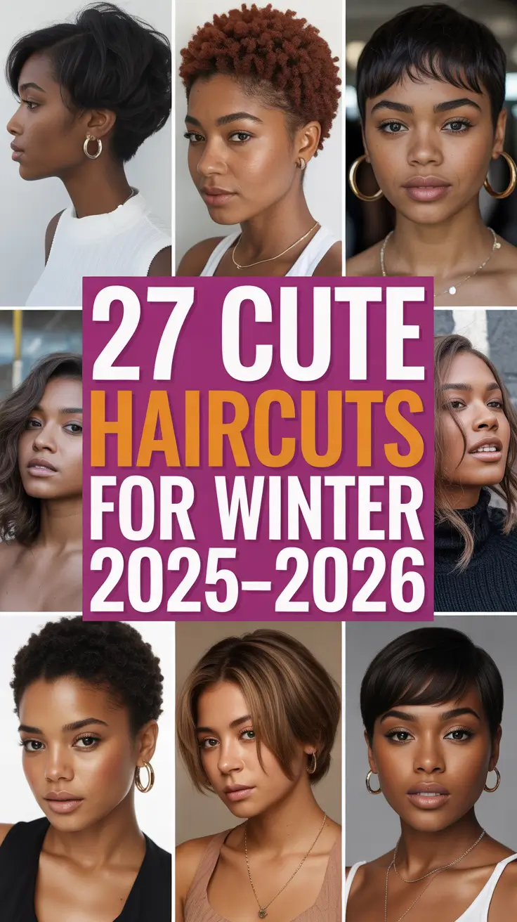 Cute Haircuts for Winter 2025–2026: Trendy Ideas for Women with Short, Medium & Long Hair