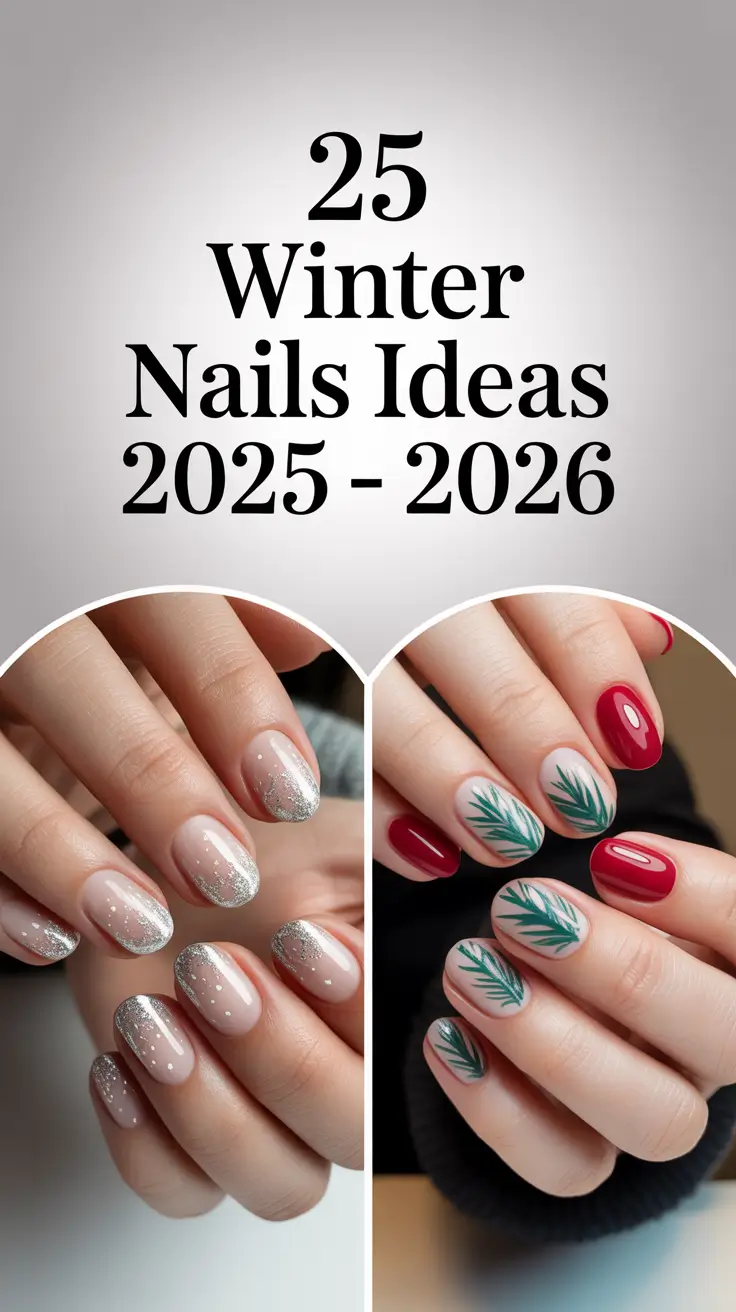 Winter Nails Ideas 2025-2026: Chic Designs, Colors & Inspo for the Cold Season