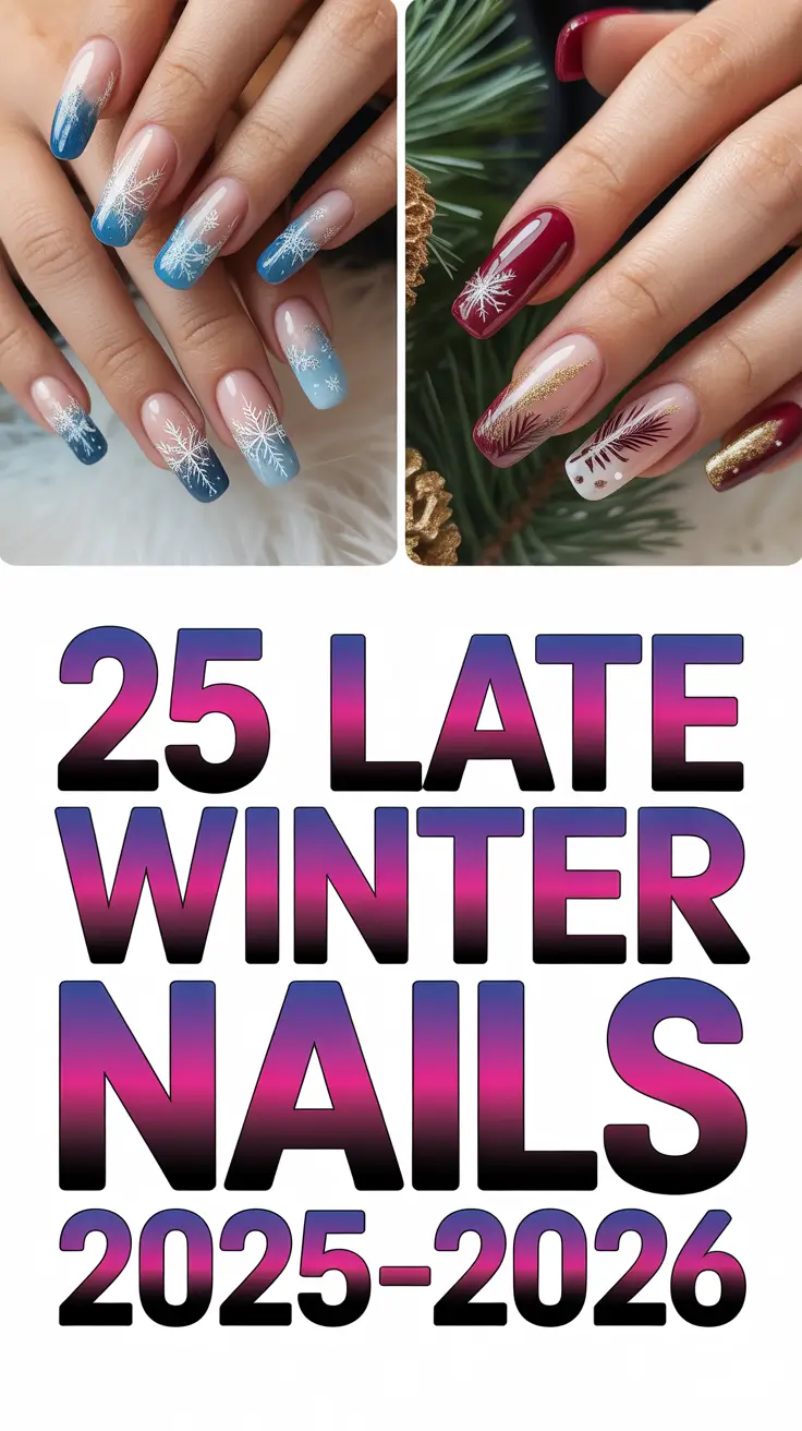 Late Winter Nails 2025–2026: Cute and Chic Designs, Colors, and Inspo to Refresh Your Style