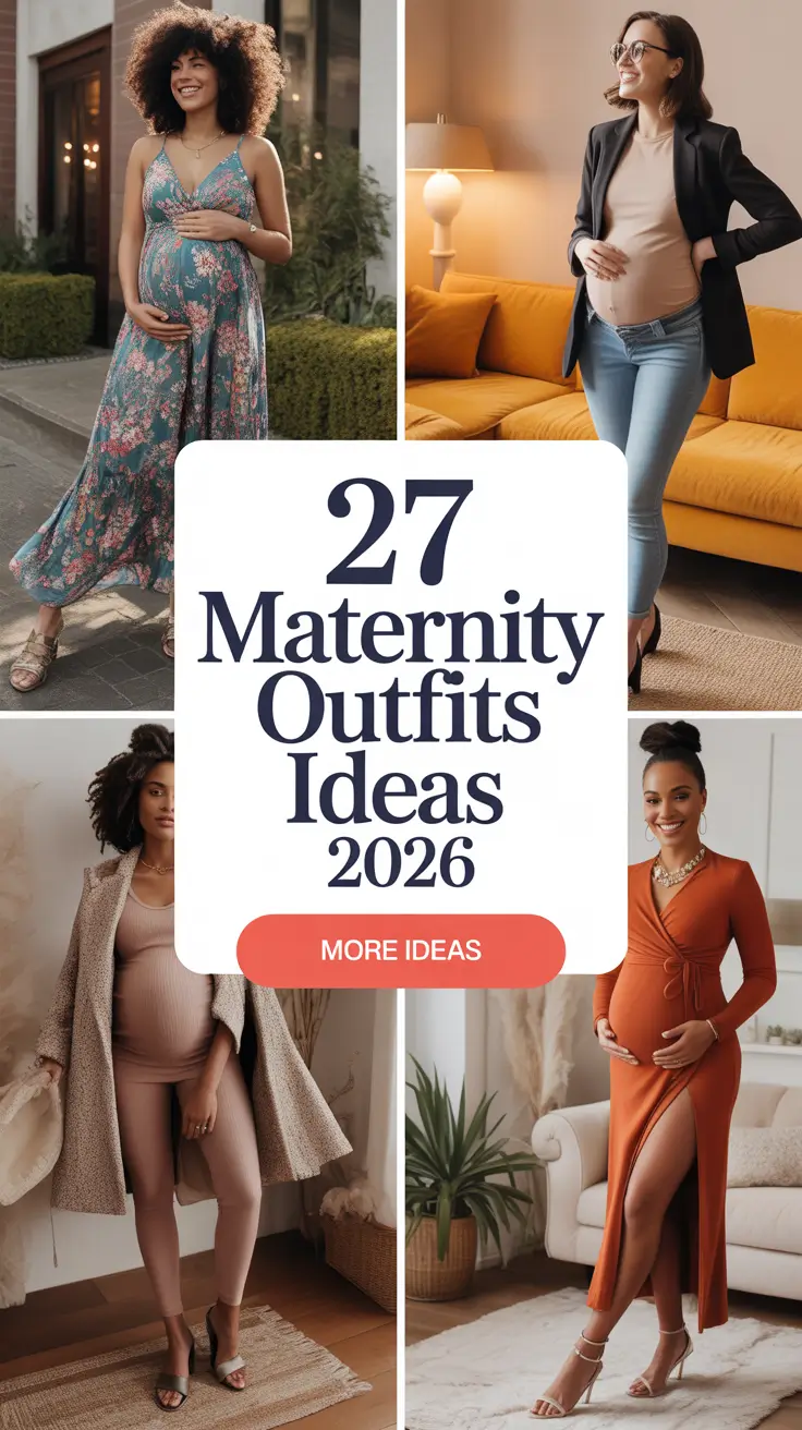 Maternity Outfits Ideas 2026: Stylish Looks for Every Season, Mood & Moment