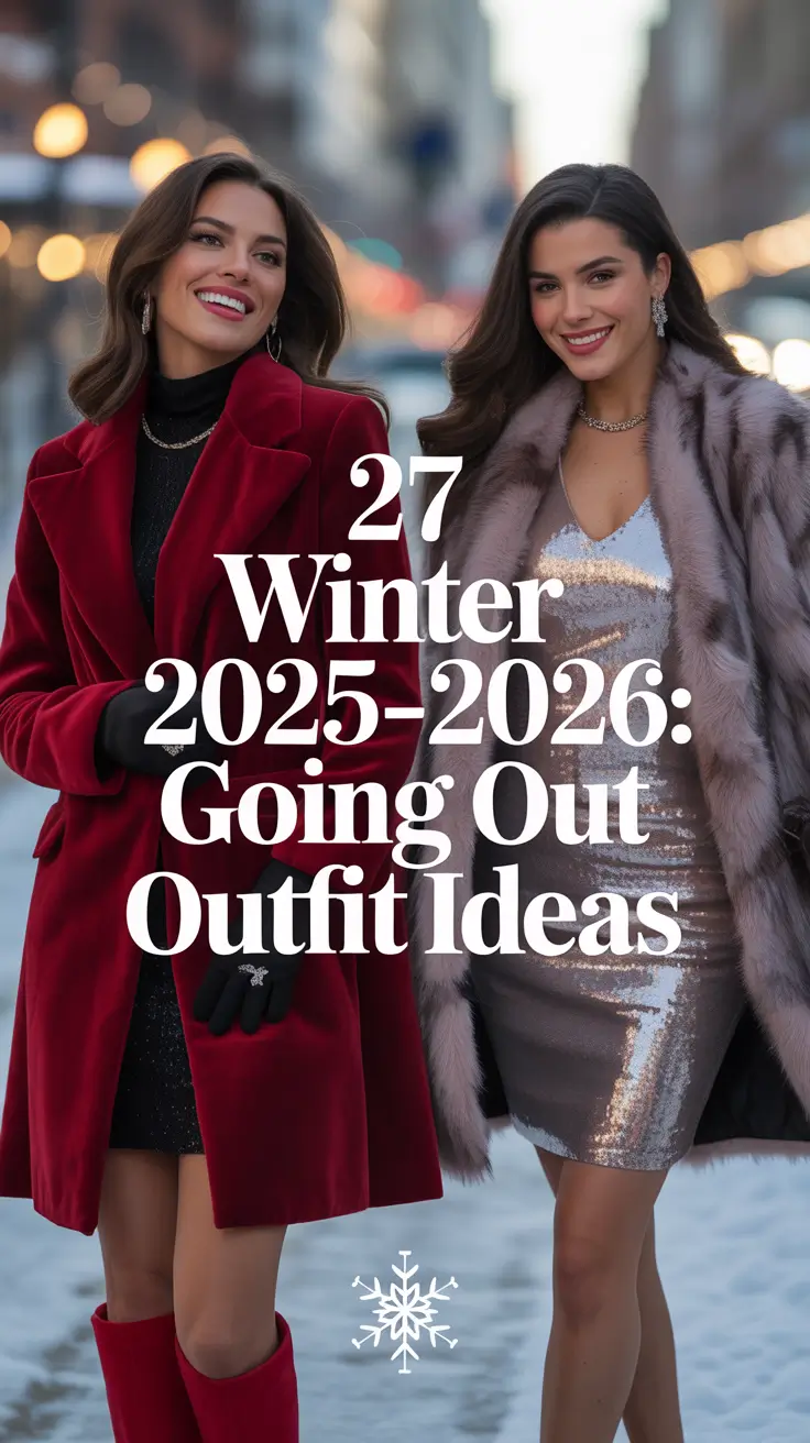 Winter 2025–2026: Going Out Outfit Ideas for Night Bars, Clubs & Cold Weather Inspo