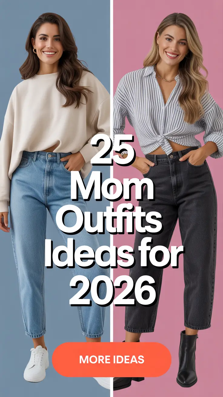 Mom Outfits Ideas for 2026: Chic, Comfy & Modern Looks Every Mom Will Love